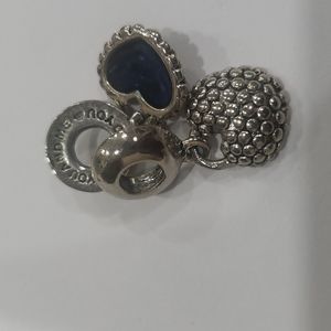 1 Pair U &Me Charms fit into pendora bracelets